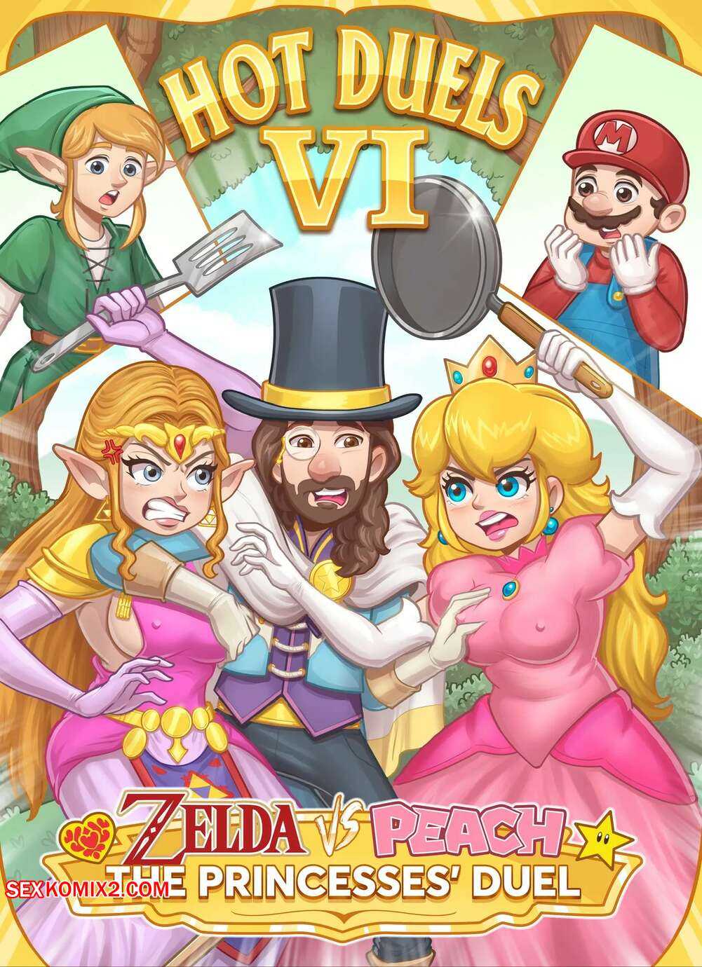 Hot Duels VI – ZELDA vs PEACH | Mario Bros