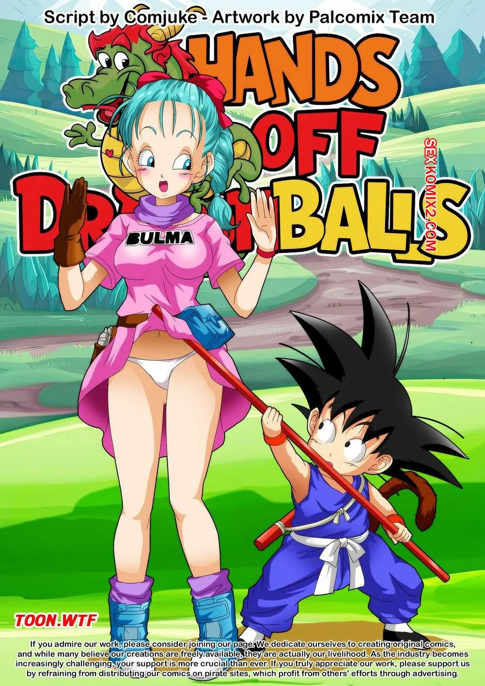 Comics Porno Hands off DRAGON BALL | Palcomix - 1#
