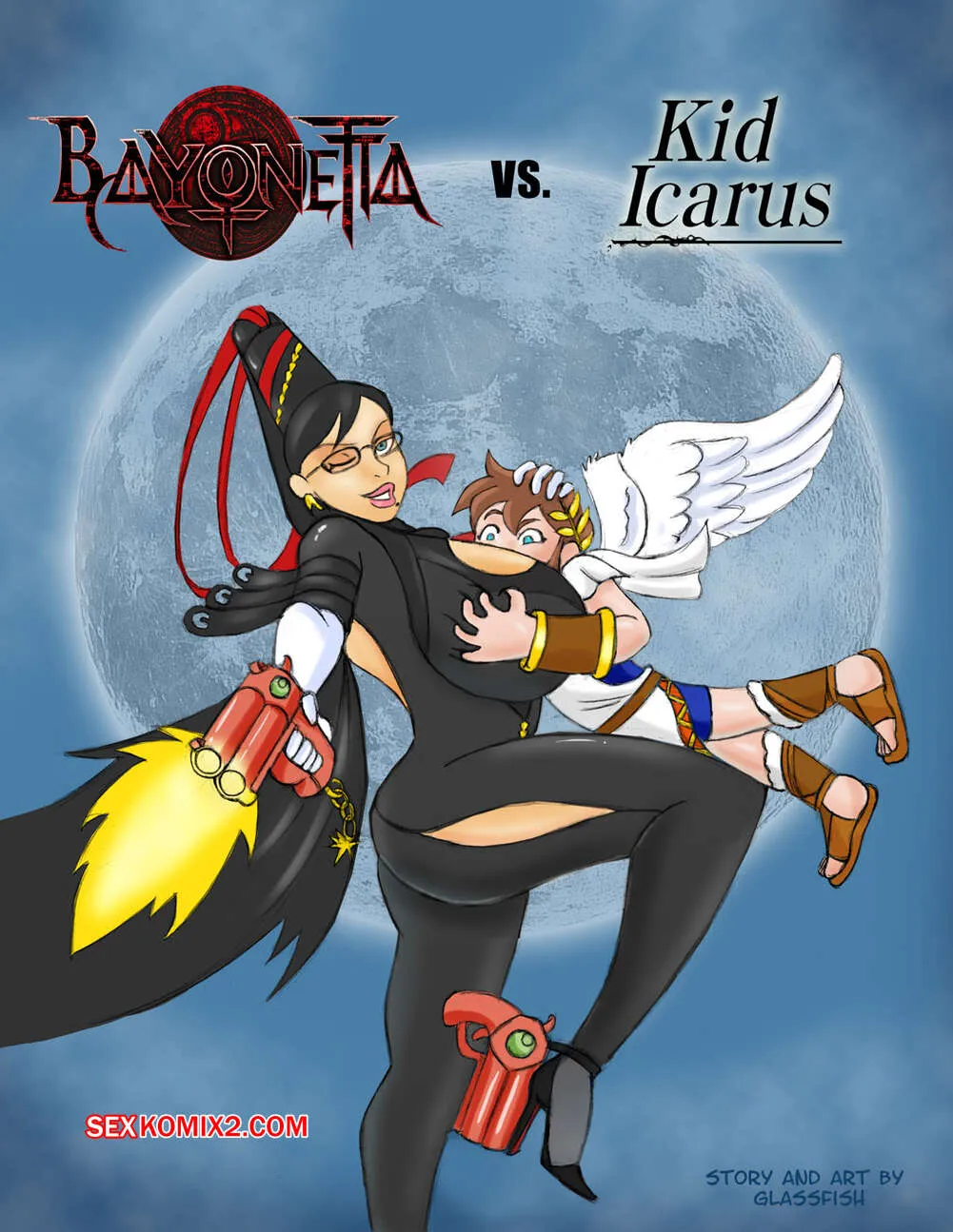 Comics Porno BAYONETTA vs Kid ICARUS - Glassfish - 1#