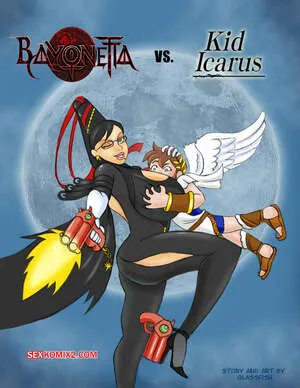 Comics Porno BAYONETTA vs Kid ICARUS – Glassfish en Español