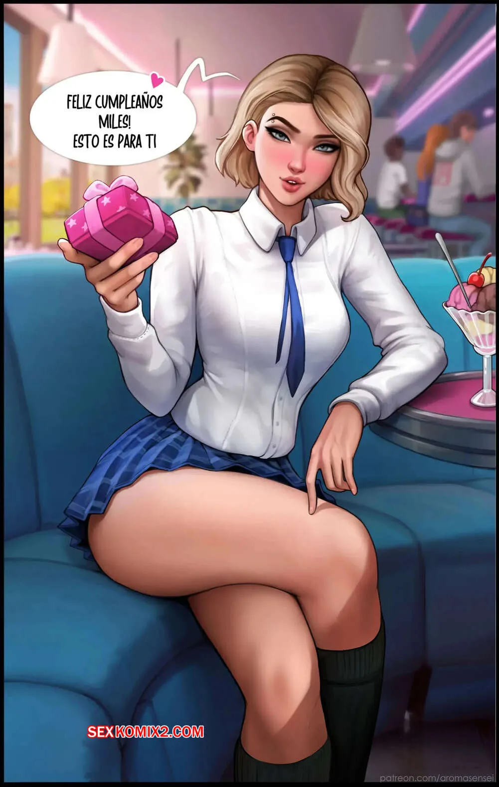 Comics Porno Do you LIKE your GIFT - AromaSensei - 1#