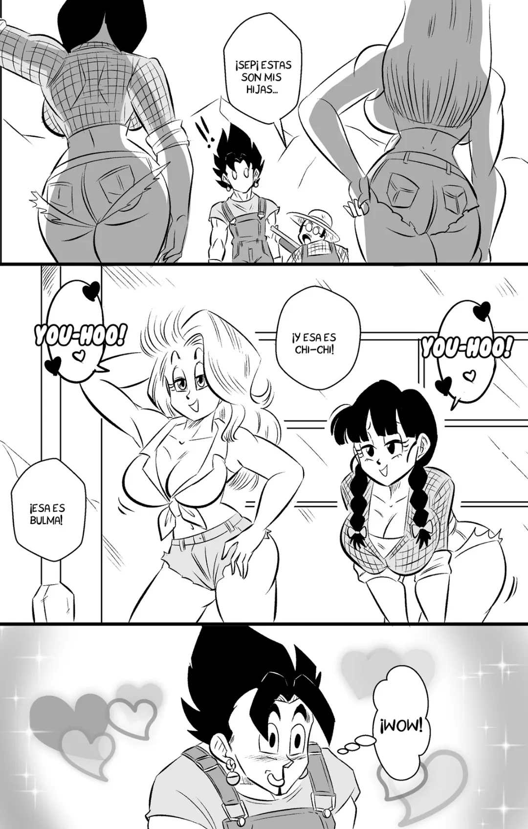 Comics Porno [FunsexyDB] En La Granja (Dragon Ball Z) - 1#