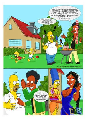 [Los Simpson] Picnic with NAHASAPEEMAPETILONS (Drawnsex)