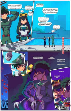 Comics Porno What if! Deku and Himiko Smashed (Fred Perry) en Español