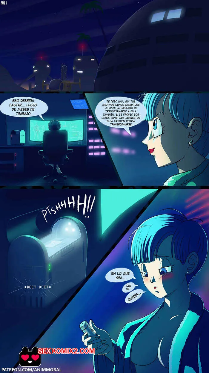 Comics Porno Dragon Ball Z - ANDROID 18 x BULMA (Animmoral) - 1#