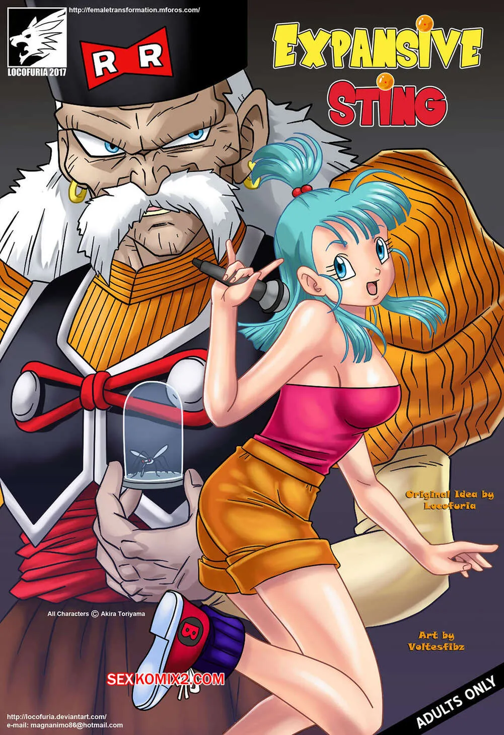 Comics Porno [DRAGON BALL Z] EXPANSIVE String! Parte 2 (Locofuria) - 1#