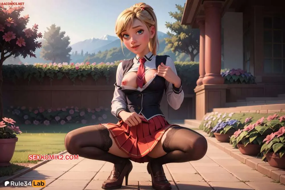 Comics Porno Riley Andersen in a Bible Black Uniform (Rule34Lab) - 1#