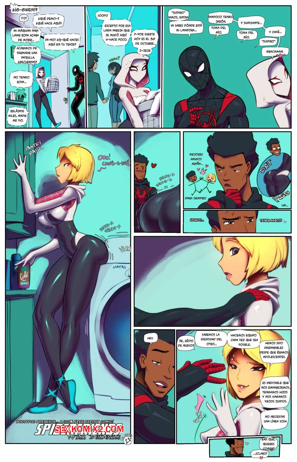 Comics Porno SPIDERFRIENDS with Benefits (Fred Perr) - 1#