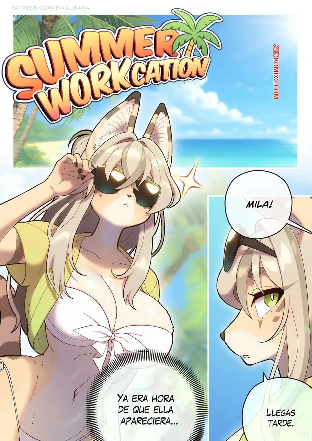 Comics Porno SUMMER Workcation - Strong Bana - 1#