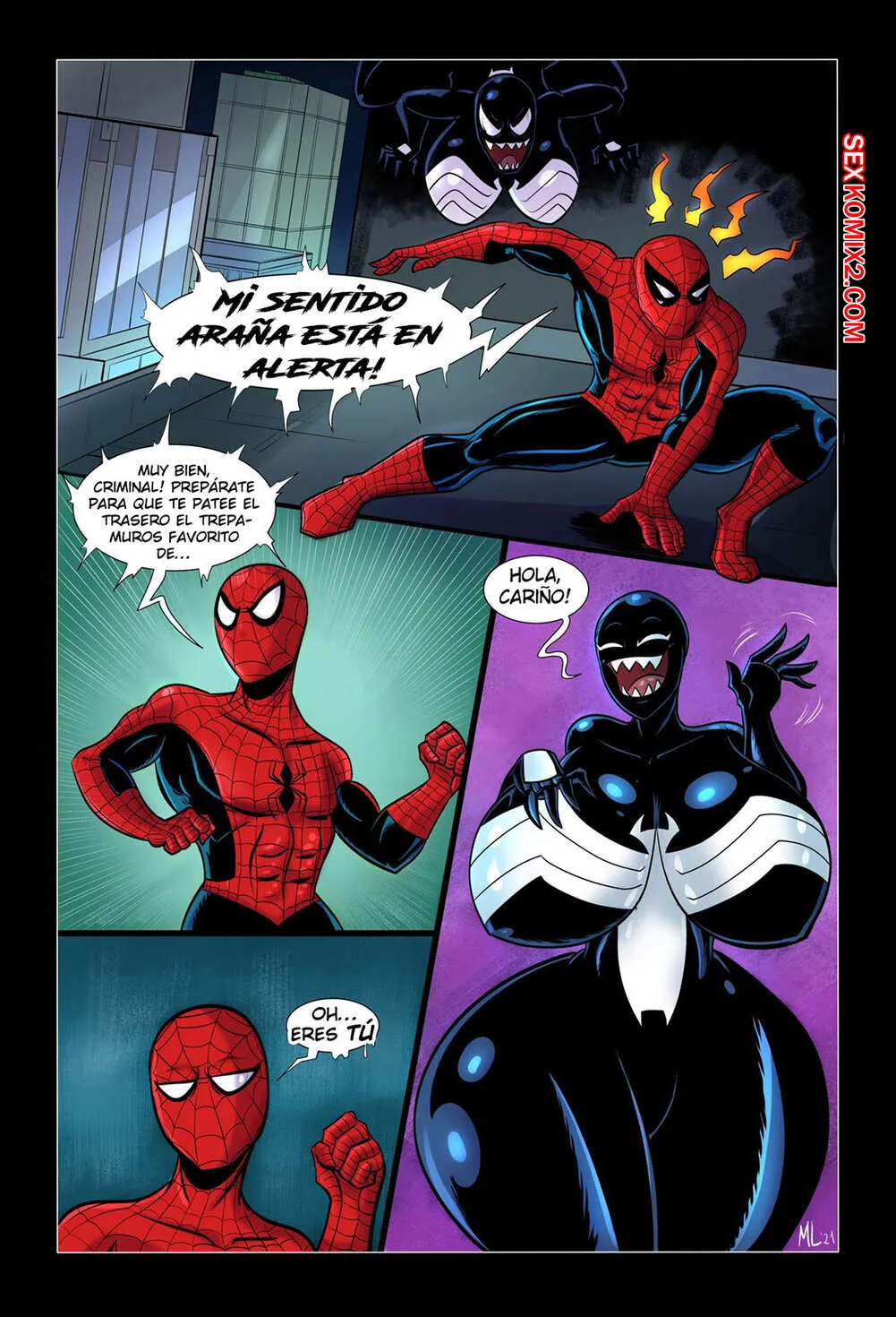 Comics Porno Thicc VENOM - Ameizing Lewds - 1#