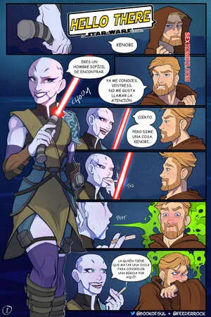 Comics Porno Hello There A Star Wars Story – Hagfish en Español