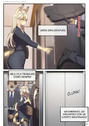 Comics Porno The SEXRET Elevator – Strong Bana en Español