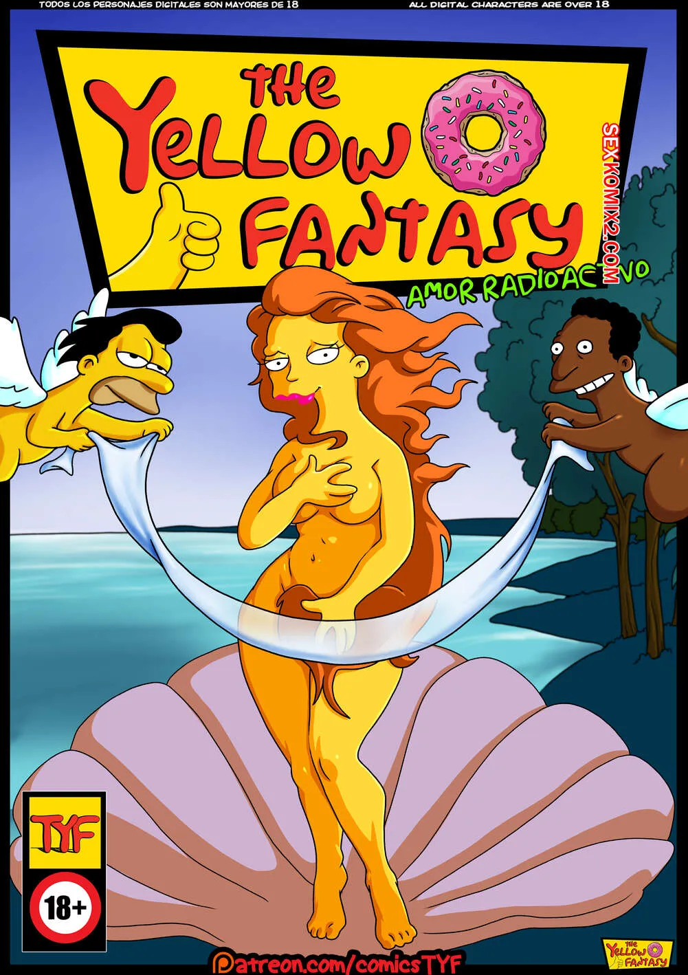 Comics Porno Los Simpson! Amor Radioactivo The Yellow Fantasy - 1#