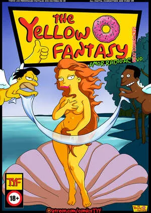 Los Simpson! Amor Radioactivo The Yellow Fantasy