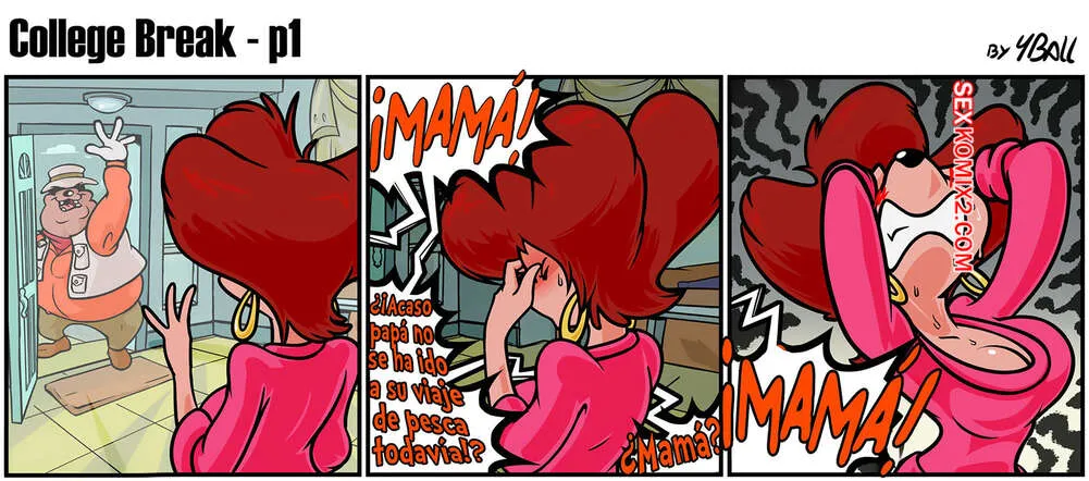 Comics Porno COLLEGE Break - Fourball - 1#