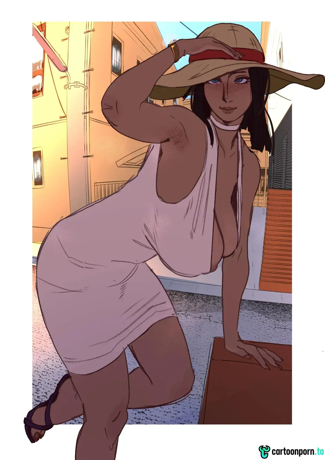 Comics Porno Nico Robin Comic (One Piece AU) [Nastacic] en Español