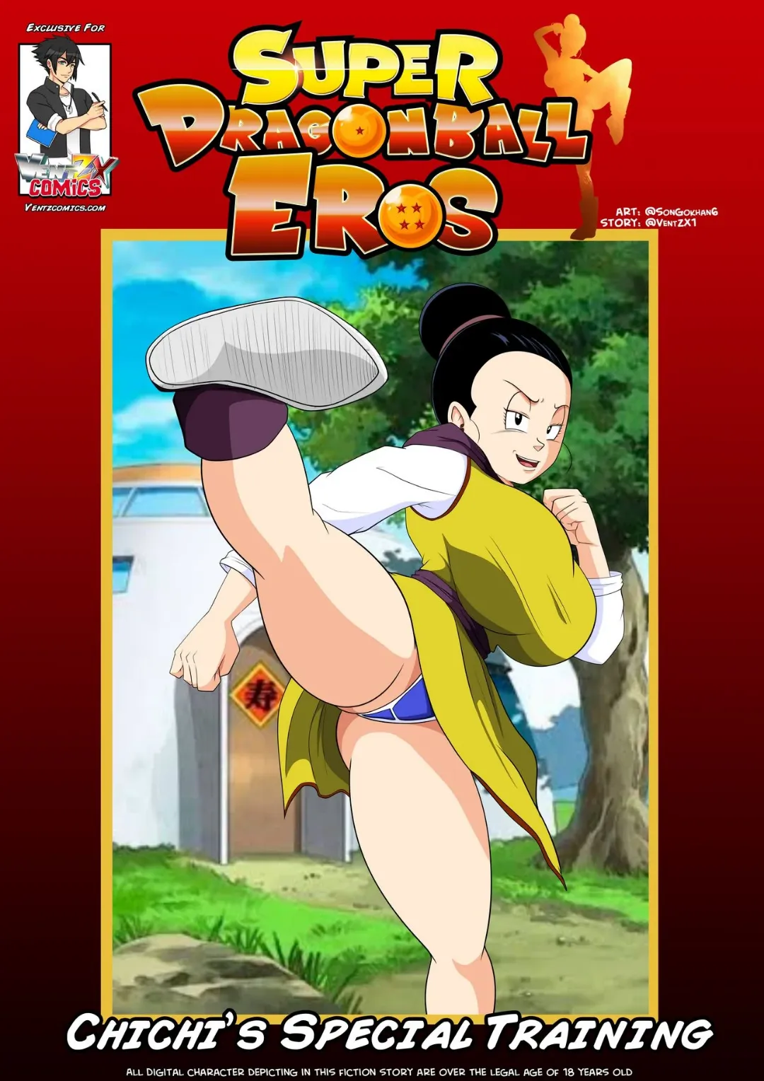 Comics Porno Super Dragon Ball: Eros - Chichi’s Special Training (Dragon Ball Z) [Ventz Comics] - 1#