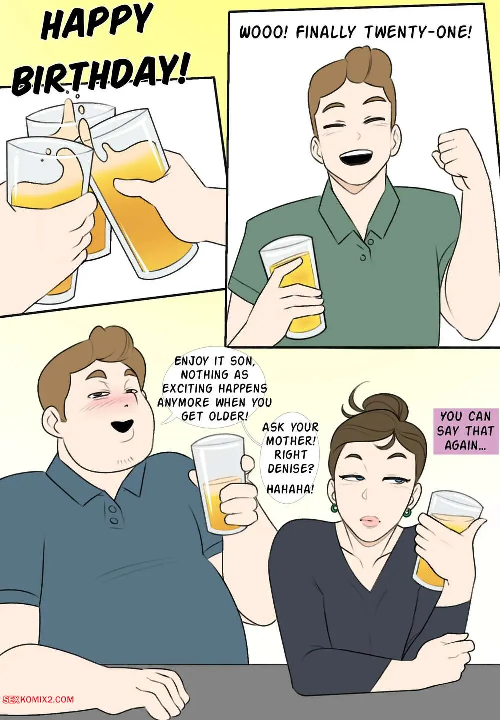 Comics Porno Unusual Birthday Gift - Jopuari - 1#