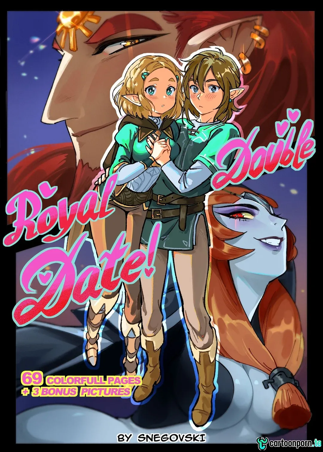 Comics Porno Zelda’s Double Date (The Legend of Zelda) [SNEGOVSKI] en Español