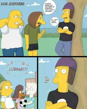 Comics Porno Los Simpson – Los MATONES (Marecattus) en Español