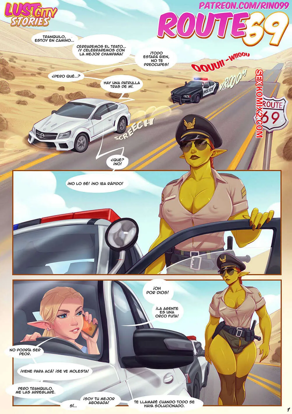 Comics Porno ROUTE 69 - Rino99 - 1#