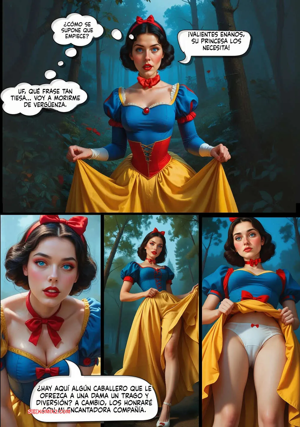 Comics Porno SNOW WHITE Old Stories Retold - ShadowRenders - 1#