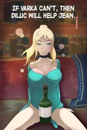 Comics Porno Genie Parte 2 Diluc salva a Varka de Genie AliceDA en Español