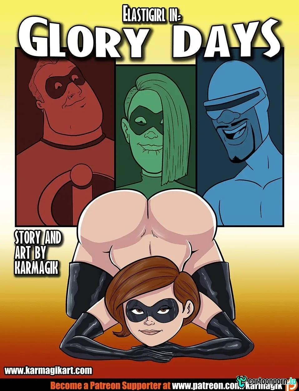 Comics Porno Glory Days (The Incredibles) [Karmagik] en Español