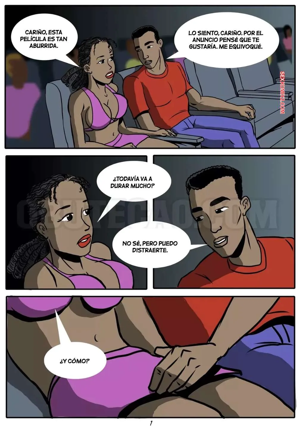 Comics Porno No escurinho do cinema - O Butecao - 1#