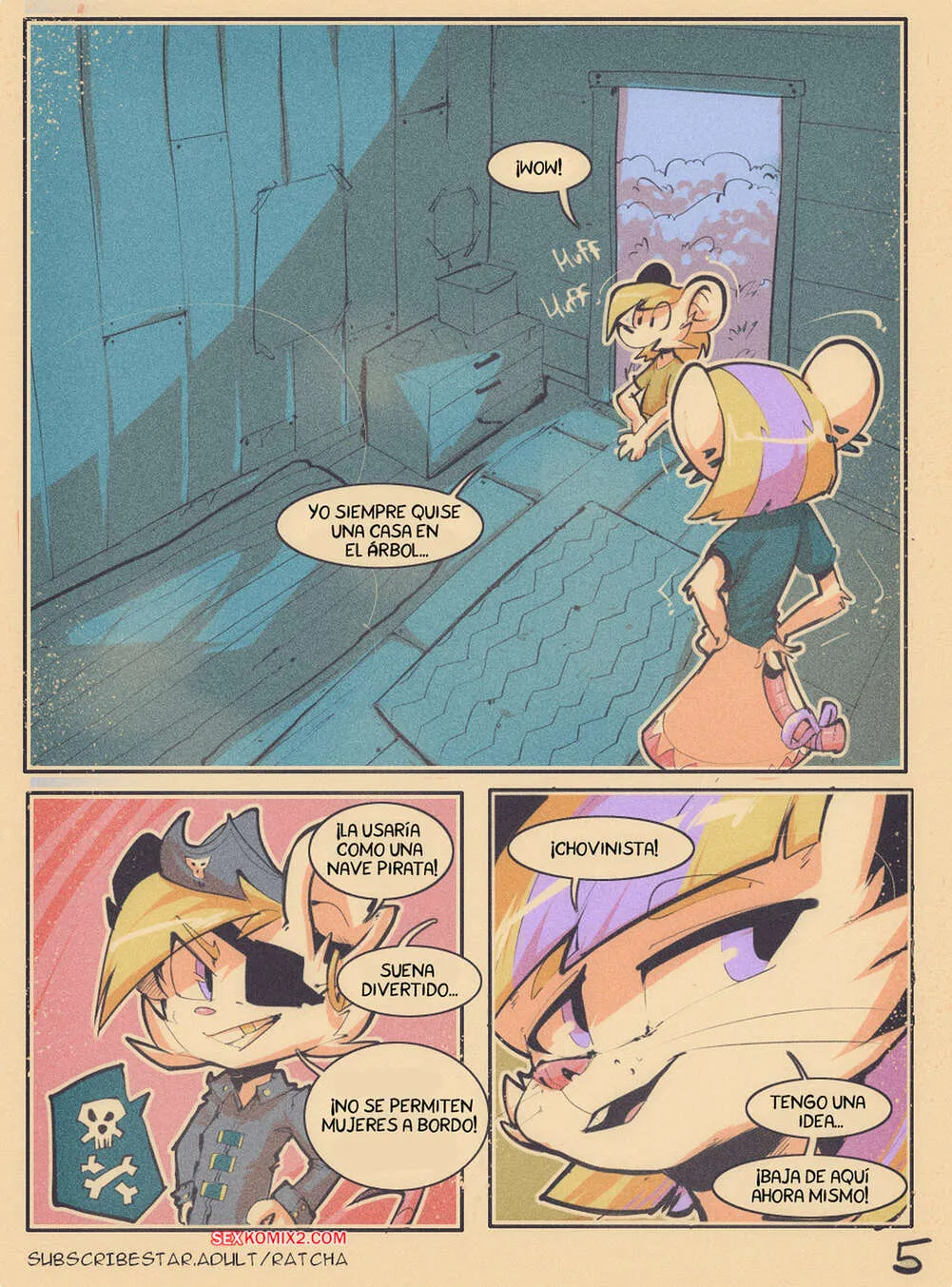 Comics Porno SKYE HIGH Club Ratcha - 1#