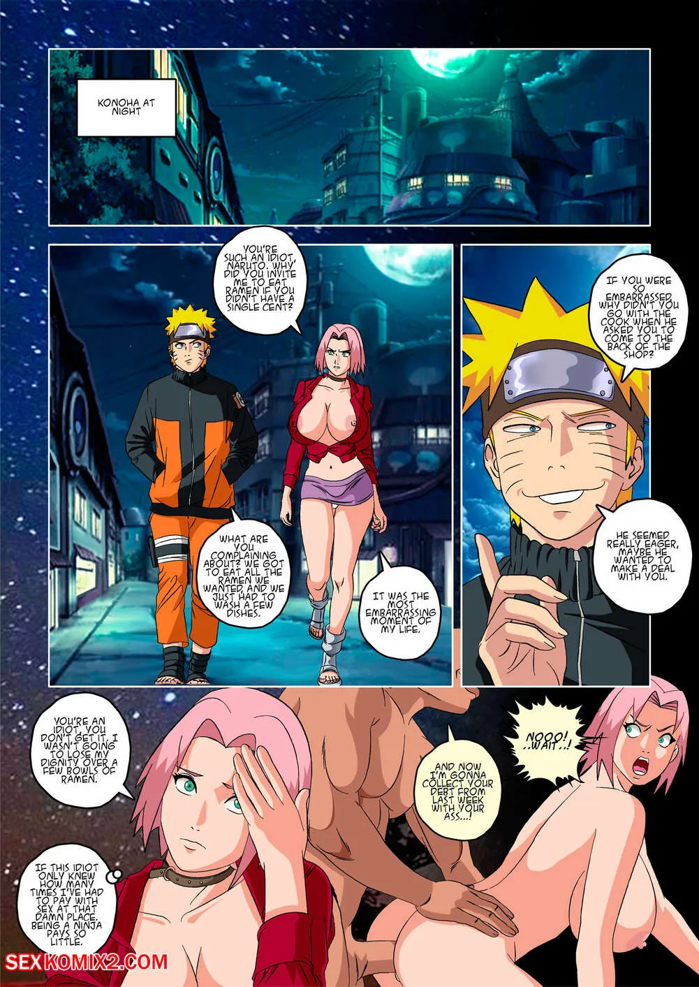 Comics Porno The Red Comet Naruto Super Melons - 1#