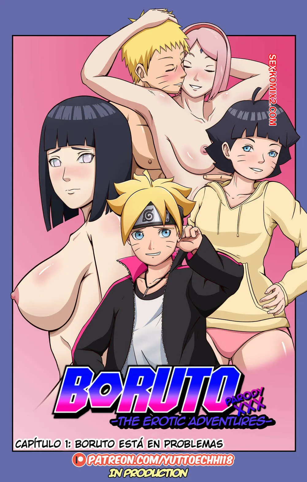 Comics Porno The MOM of BORUTO Super Melons - 1#