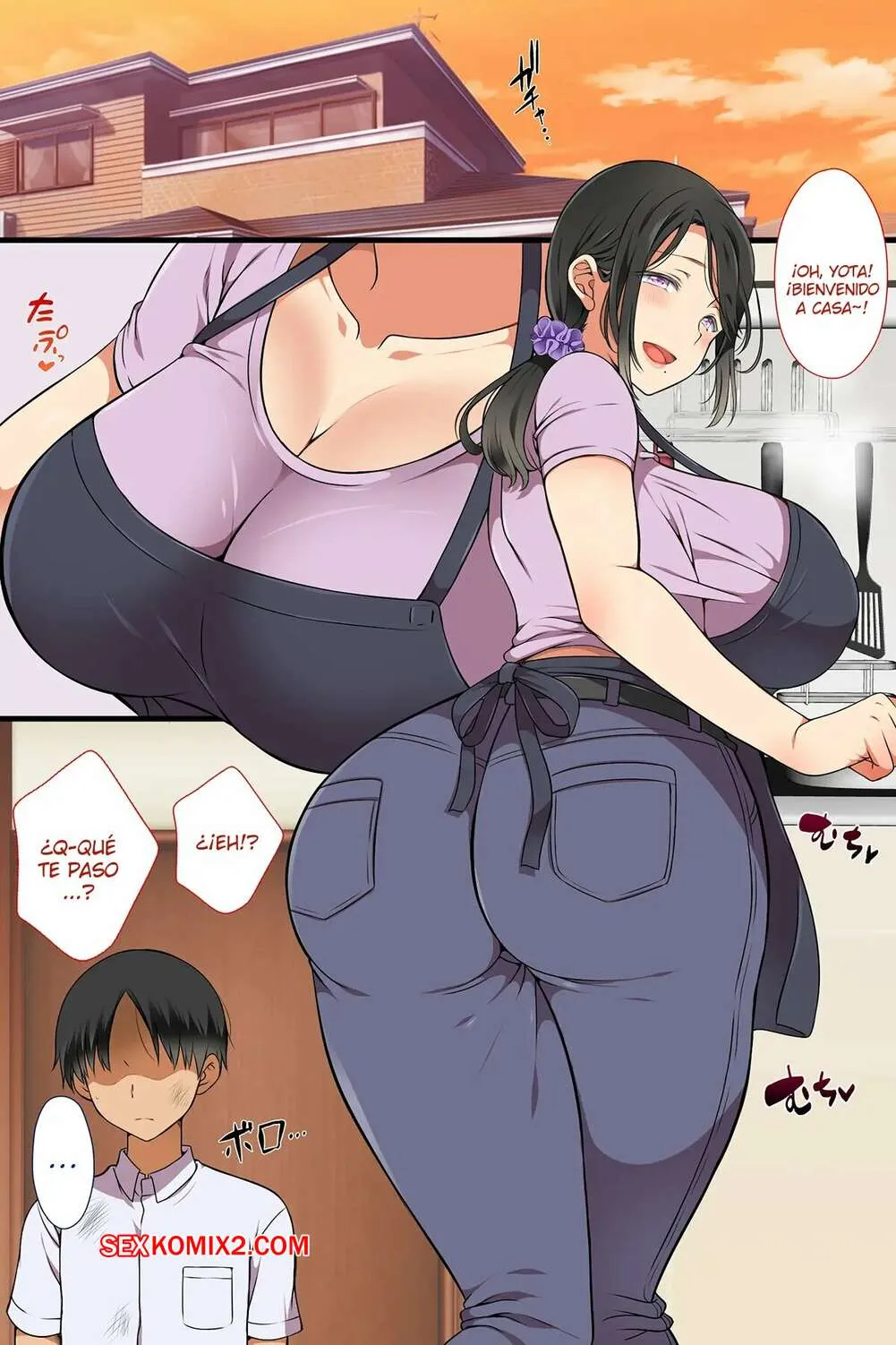 Comics Porno Una MILF que se convirtio en una COMPAÑERA de Clase Koto - 1#