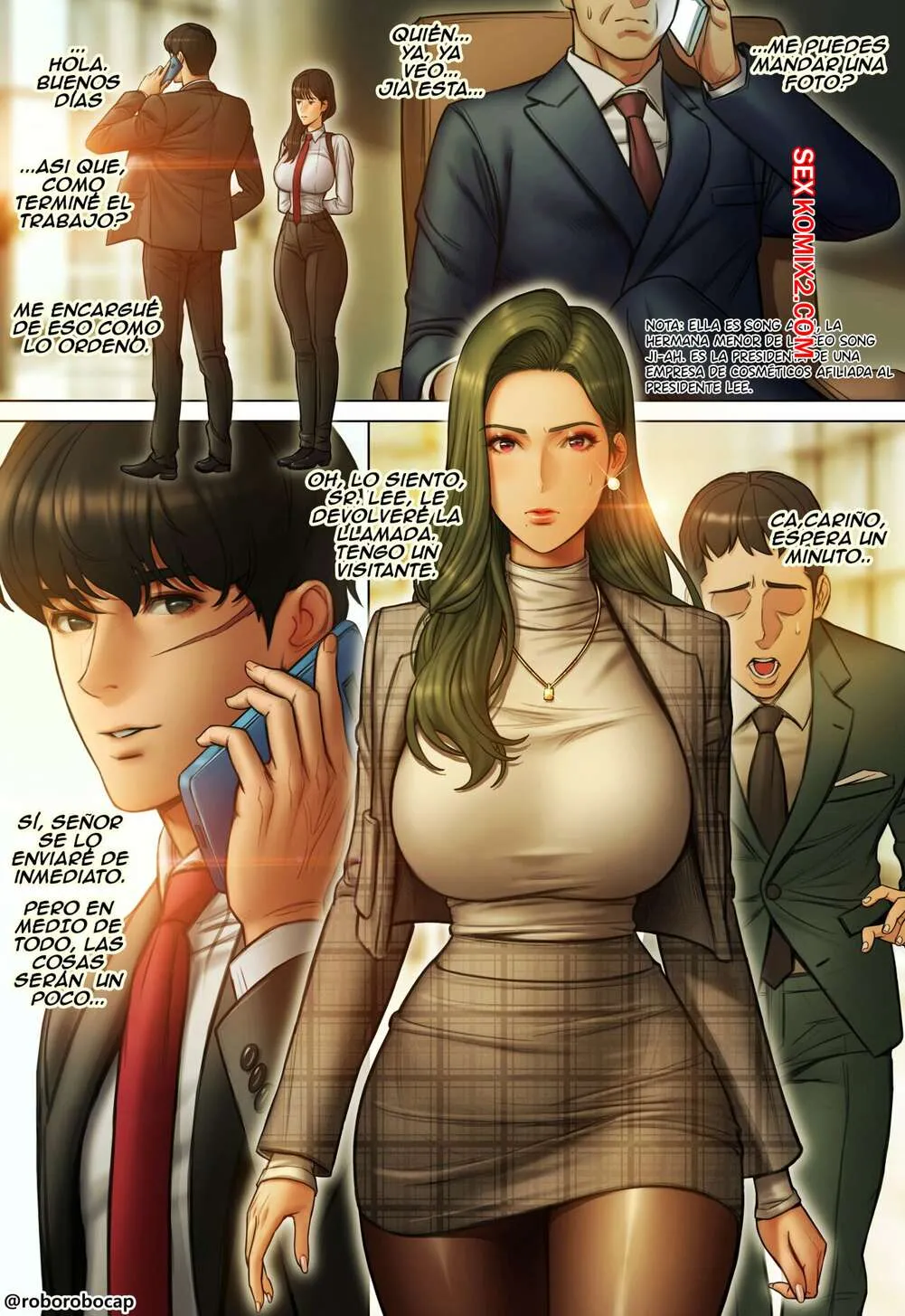 Comics Porno CEO and BODYGUARD Parte 4 Roborobocap - 1#