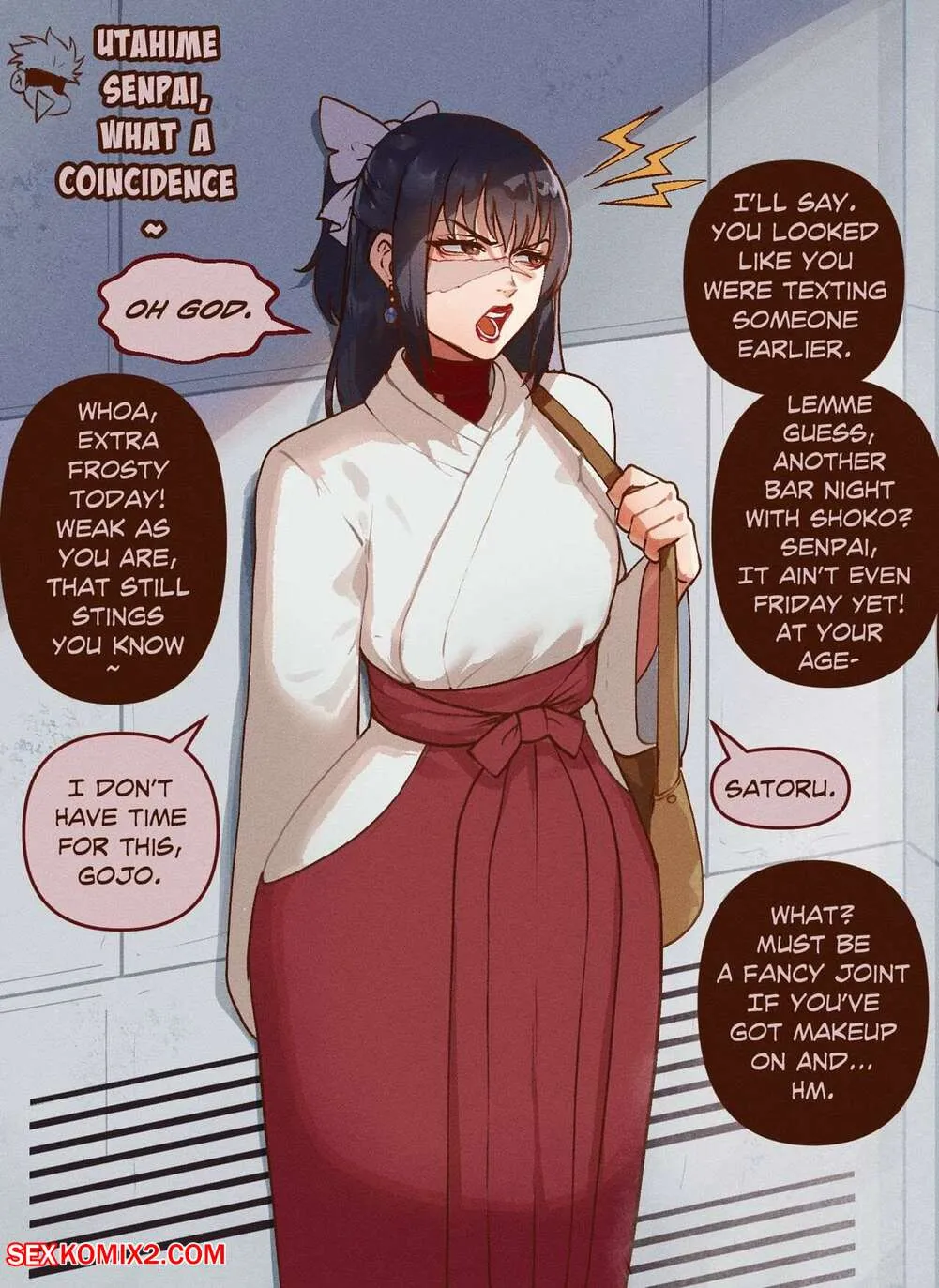 Comics Porno Gojohime NTRVember - Jujutsu Kaisen (ThiccwithaQ) - 1#