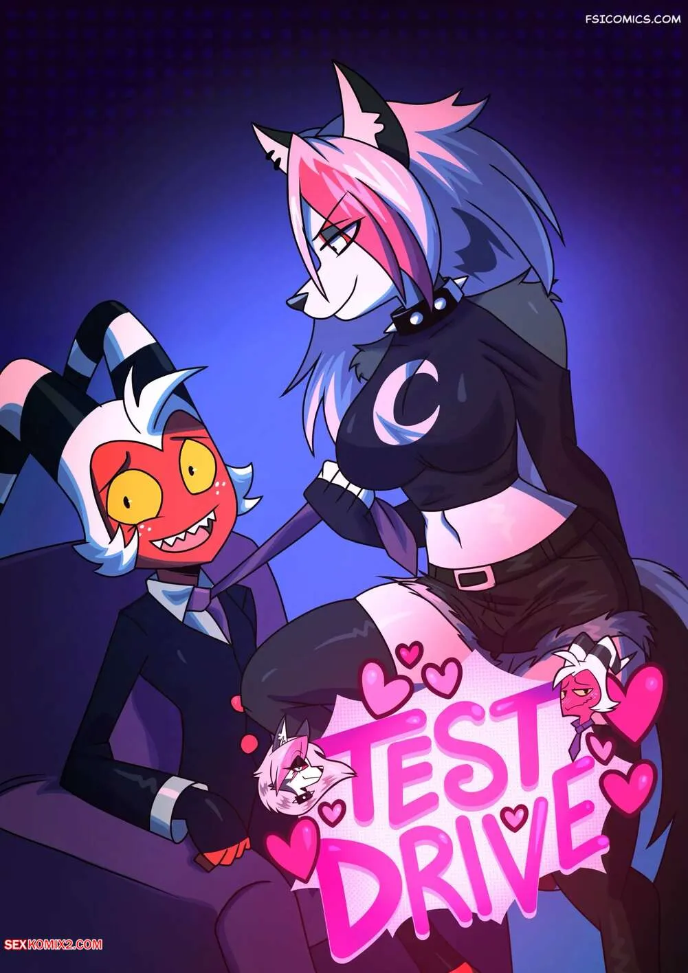 Comics Porno Test Drive - Helluva Boss - KatoSven - 1#