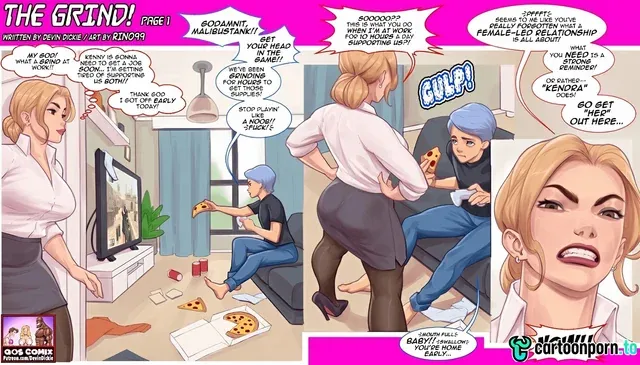 Comics Porno The Grind [Rino99] - 1#