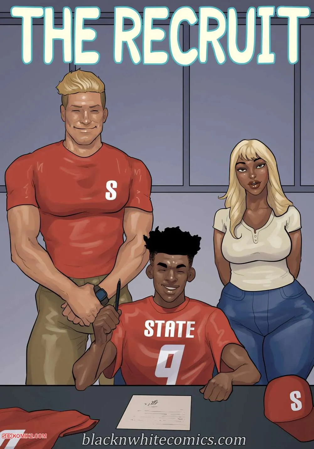 Comics Porno The Recruit - Blacknwhitecomics - 1#